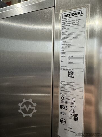 Kombidämpfer Rational iCombiPro 20-1/1 Gas