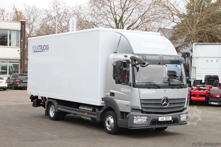 Transporter mit Koffer Mercedes-Benz Atego 818 Koffer Klima LDW Schalter LBW