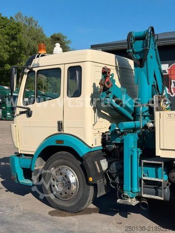 Tractor unit MERCEDES-BENZ 1729 4x2 Atlas 100.1LK, Pritschenaufbau & AHK