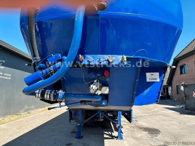 Silo semitrailer Heitling Silo 51m³ /TRIDEC/7Kammern /4Euter