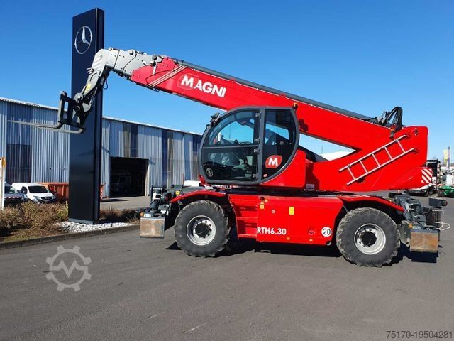 Wheel loader MAGNI Magni RTH 6.30 Roto + Funk + Klima / nur 119h!