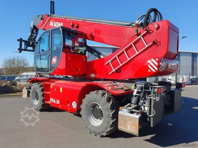 Wheel loader MAGNI Magni RTH 6.30 Roto + Funk + Klima / nur 119h!