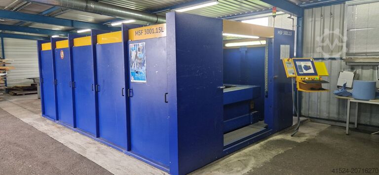 CNC Laserschneidmaschine Microstep FibreLas MSF 3001.15L
