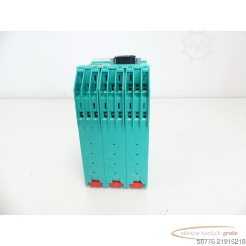 Component Pepperl + Fuchs K-System IVI-KHD2-4HRX Part No. 040190 Auswerteeinheit SN 9 799 563 -!-