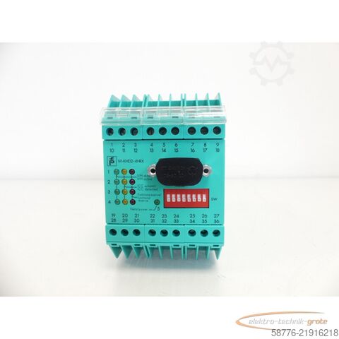 Component Pepperl + Fuchs K-System IVI-KHD2-4HRX Part No. 040190 Auswerteeinheit SN 9 799 563 -!-