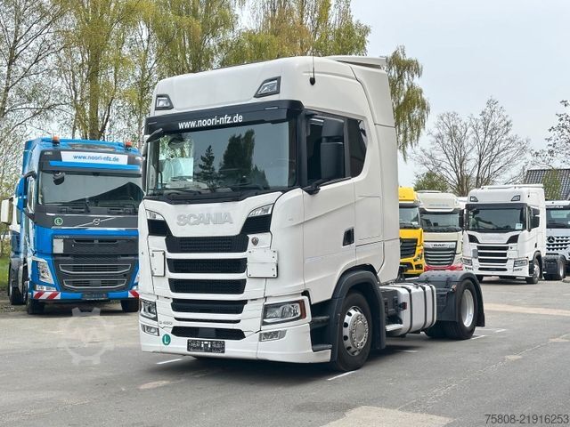 Hazardous materials truck SCANIA S450 ADR EXII/ EXIII Retarder ACC 2Tanks PTO