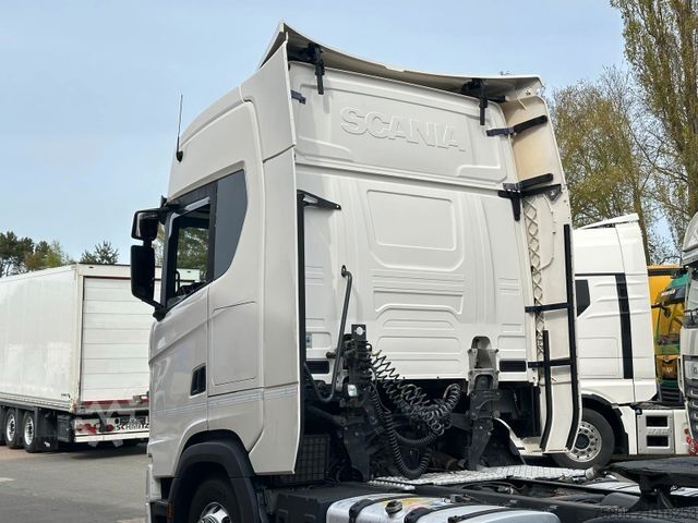 Hazardous materials truck SCANIA S450 ADR EXII/ EXIII Retarder ACC 2Tanks PTO