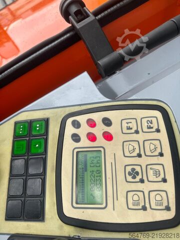 4-way forklift Combilift Hubtex DQ45/Only 3310 h/Telscopic forks