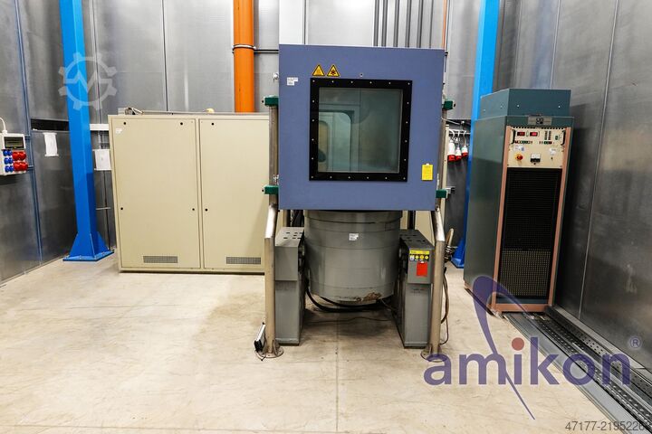 Shaker SALL50F + climate chamber Unholtz-Dickie TA117SA-560 Vibrationsprüfanlage