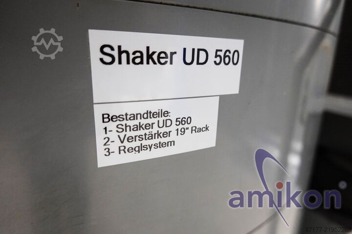 Shaker SALL50F + climate chamber Unholtz-Dickie TA117SA-560 Vibrationsprüfanlage