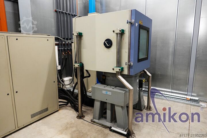 Shaker SALL50F + climate chamber Unholtz-Dickie TA117SA-560 Vibrationsprüfanlage
