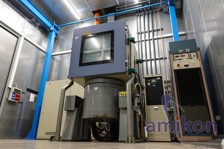 Shaker SALL50F + climate chamber Unholtz-Dickie TA117SA-560 Vibrationsprüfanlage