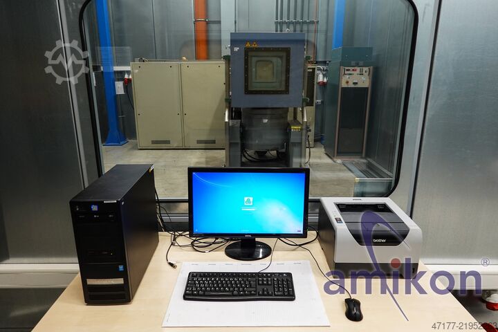Shaker SALL50F + climate chamber Unholtz-Dickie TA117SA-560 Vibrationsprüfanlage