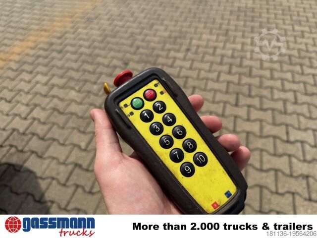 Tipper truck MAN TGM 15.250 4x2 LL, Tele-Absetzer