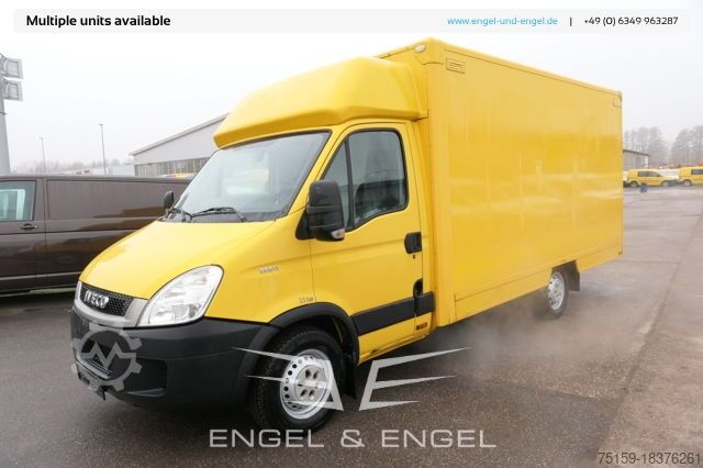 Transporter mit Koffer iveco Daily 35 S11 C30C AUTOMATIK KAMERA MAXI Regale DURCHGANG