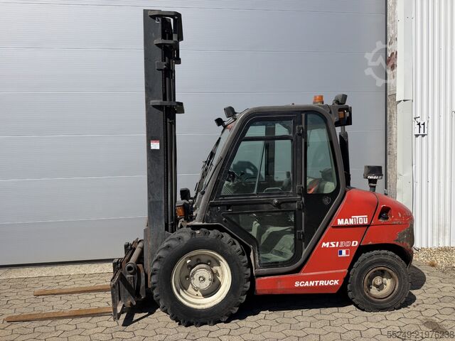 Off-road forklift Manitou MSI 30 DTI