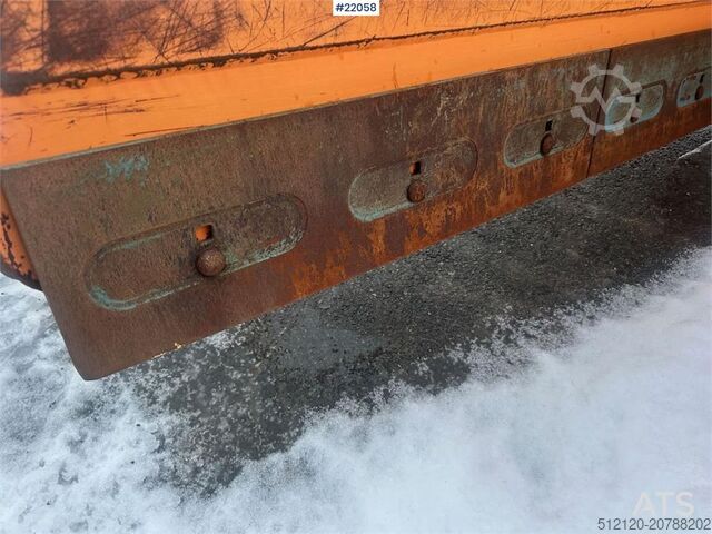 Baumaschine Schmidt folding wing snow plough