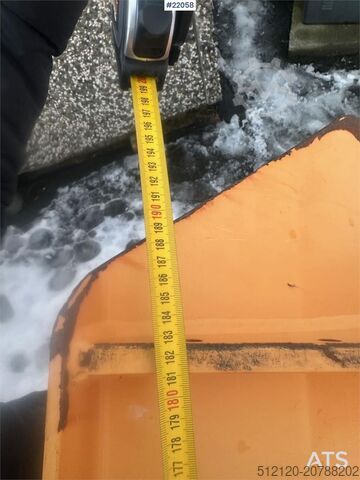 Baumaschine Schmidt folding wing snow plough