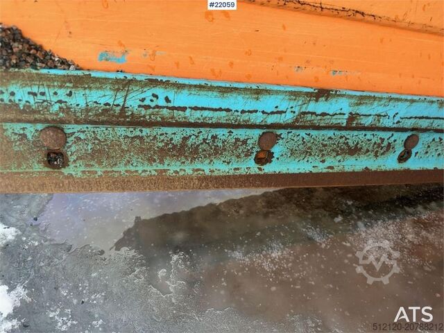 Baumaschine Schmidt U-H2 folding wing plough