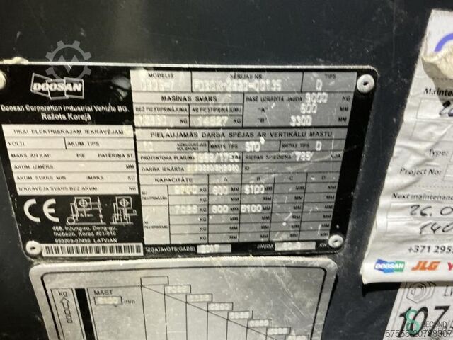 Gabelstapler Doosan D90S-7