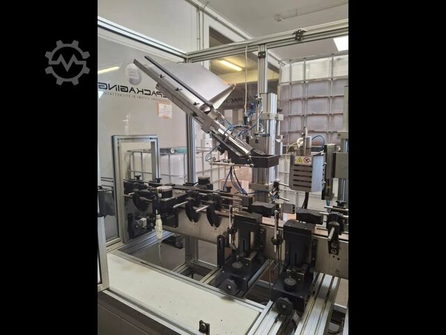 Gebrauchte Etikettiermaschine mit Kapsel - 2000 bph E-Packaging 