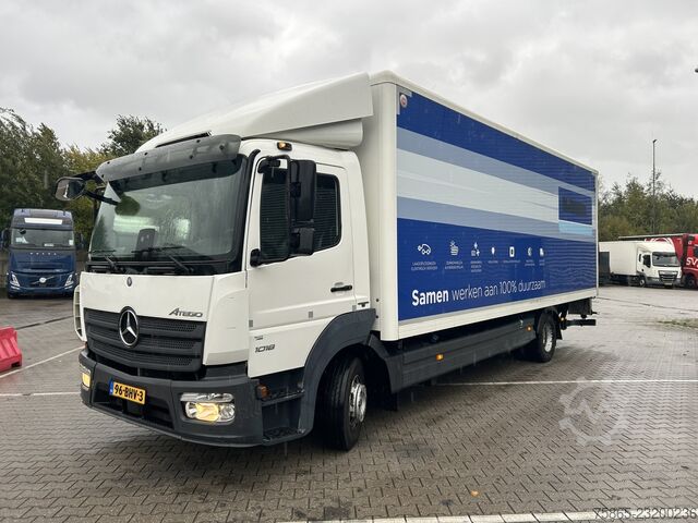 Mercedes-Benz Atego 1018 / 10 Ton / 574 dkm / Box 7 mtr / Loadlift / APK TUV 11-26 Mercedes-Benz Atego 1018 / 10 Ton / 574 dkm / Box 7 mtr / Loa...