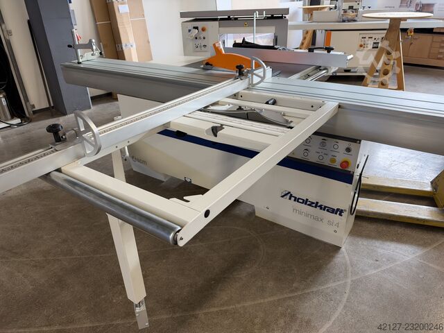 Formatkreissäge mit Vorritzer Holzkraft / SCM SI 4 - 315/32 VR