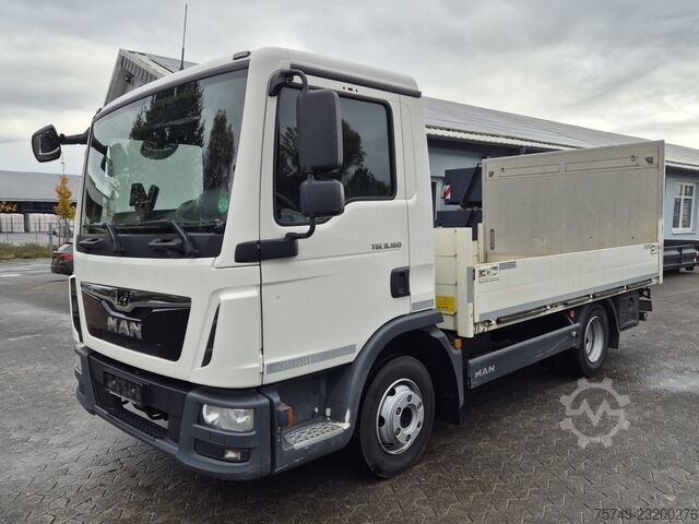 Pritschenwagen man TGL 8.160 BL 1. Hand Pritsche LBW AHK3,5t