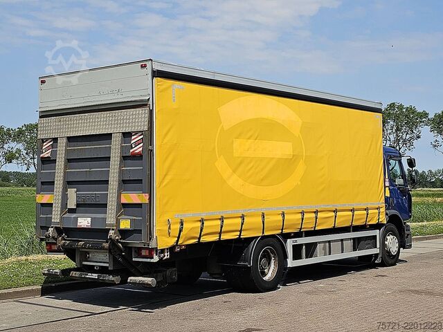Sliding tarpaulin RENAULT D 250 19.5T TAILLIFT