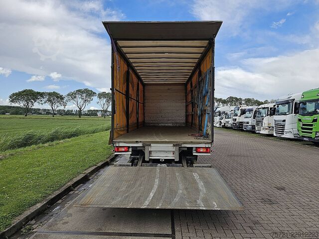 Sliding tarpaulin RENAULT D 250 19.5T TAILLIFT