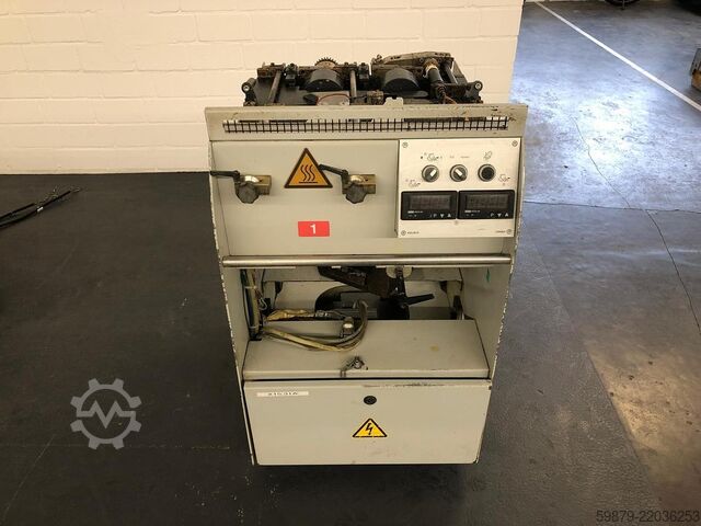 Kolbus PUR + EVA Hotmelt Ruckenleimwerk (2005) Kolbus PUR spine gluing unit