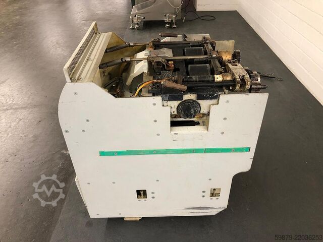 Kolbus PUR + EVA Hotmelt Ruckenleimwerk (2005) Kolbus PUR spine gluing unit