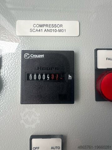 Mobiler Kompressor ERVOR Rafale 50 SP 4 hours working