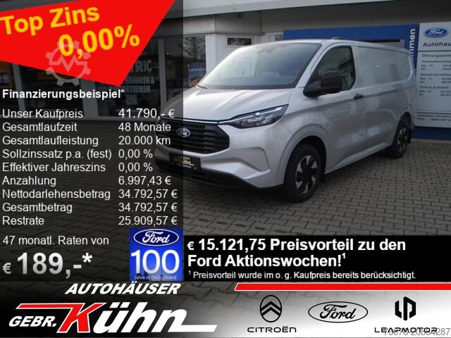 Panel van FORD Transit Custom L1 PHEV Trend - Allw., LED, Tempo