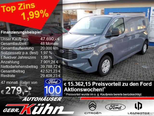 Van FORD Transit Custom L2 Autm. Trend - Matrix LED, Navi