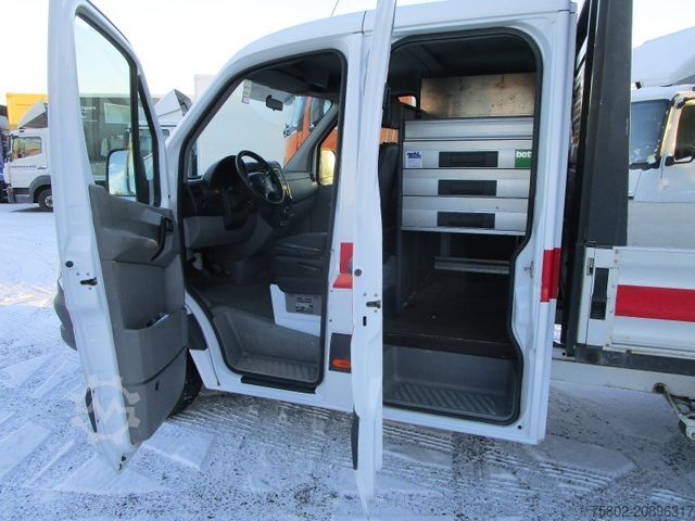 Pick-up van MERCEDES-BENZ Sprinter 214 CDI EURO.6*Werkstattwagen+DOKA+AHK*
