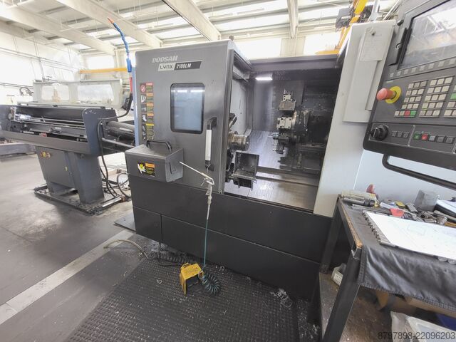 CNC lathe DOOSAN LYNX 2100LMA