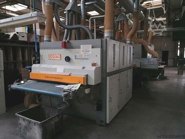 TOP/BOTTOM CALIBRATING AND SANDING LINE Costa 