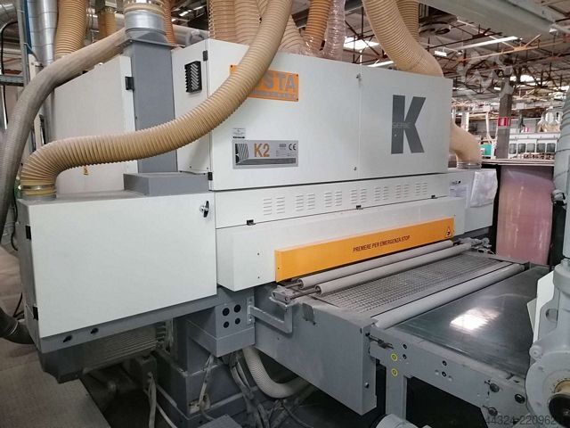 TOP/BOTTOM CALIBRATING AND SANDING LINE Costa 