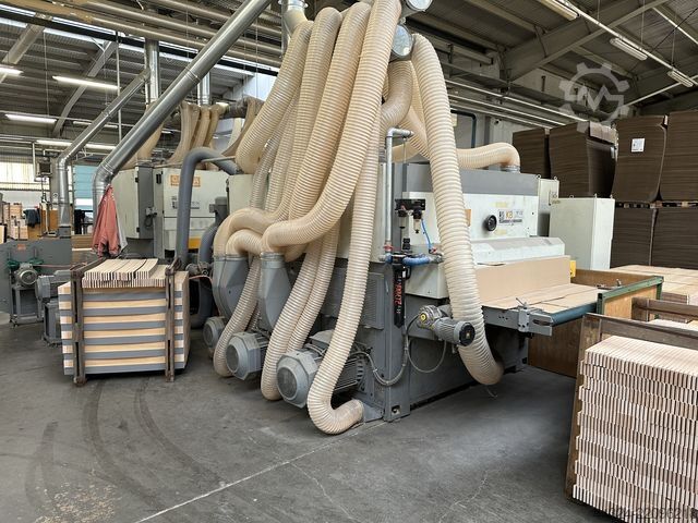 TOP/BOTTOM CALIBRATING AND SANDING LINE Costa 