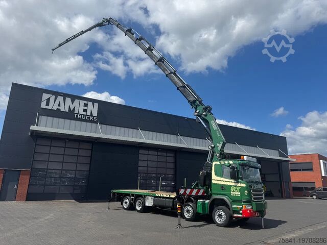 Crane truck Scania G 450 8x2 Euro 6 FASSI F1100 RA.2.28 HE + JIB