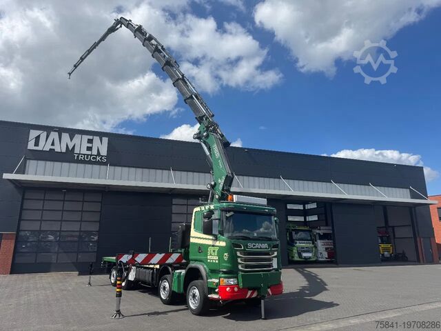 Crane truck Scania G 450 8x2 Euro 6 FASSI F1100 RA.2.28 HE + JIB