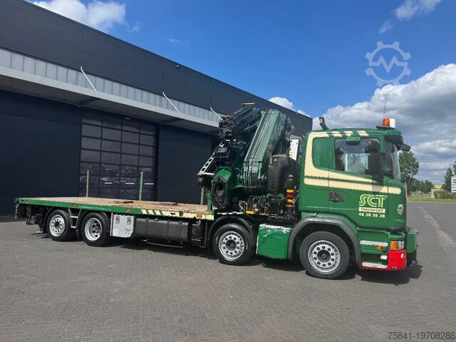 Crane truck Scania G 450 8x2 Euro 6 FASSI F1100 RA.2.28 HE + JIB