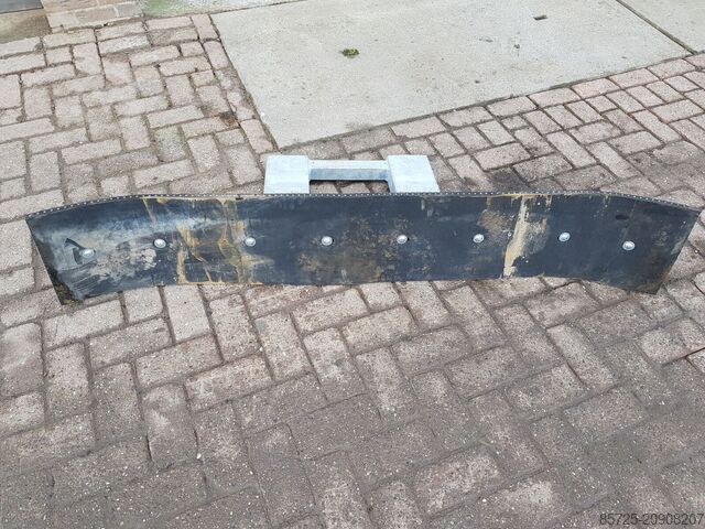 Bottom flattener Rubberschuif