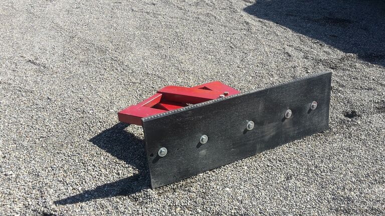 Bottom flattener  Rubberschuif