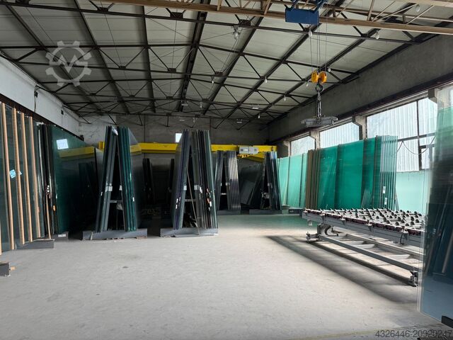 Glass cutting desk Lisec GFB-60/30RE-S and VB-45