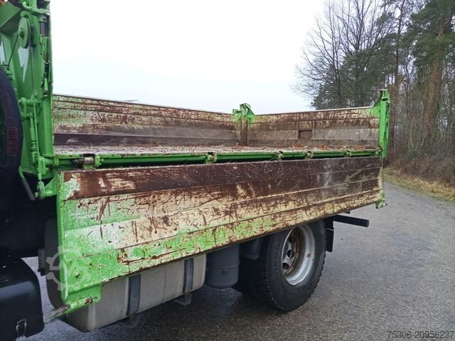 Three-sided tipper truck DAF FA CF 340 DC Krankipper