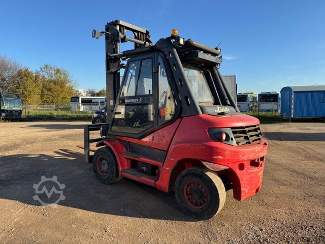 Front loader forklift LINDE H70 D 01