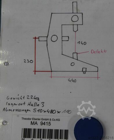 Moving steady unbekannt Durchmesser 140 mm