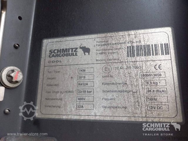 Reefer semitrailer Schmitz Cargobull Tiefkühler Standard Doppelstock Trennwand